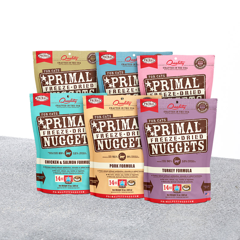 Feline Freeze-Dried Nuggets <br> Select Protein