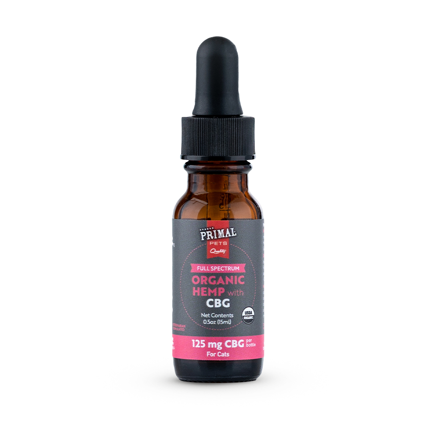 Supplements for Cats - 125mg CBG per Bottle