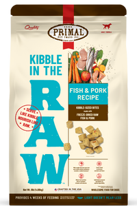 Kibble in the Raw <br> Fish & Pork Recipe