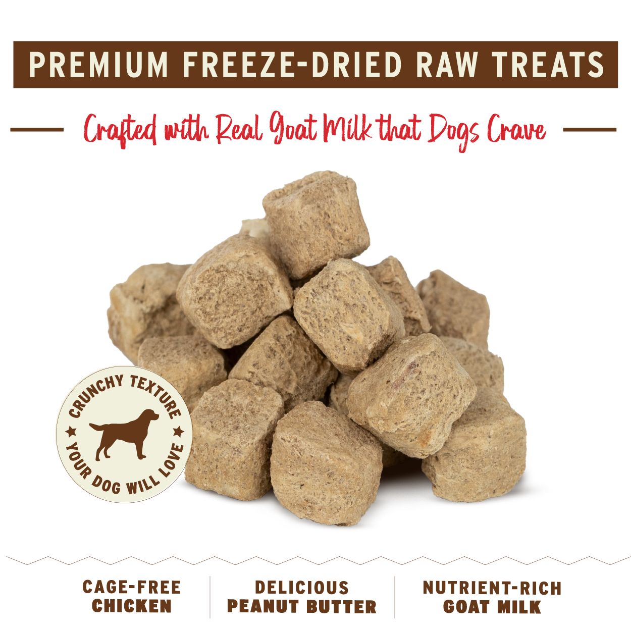 Freeze-Dried Raw Dog Treats - You're My Butter Half