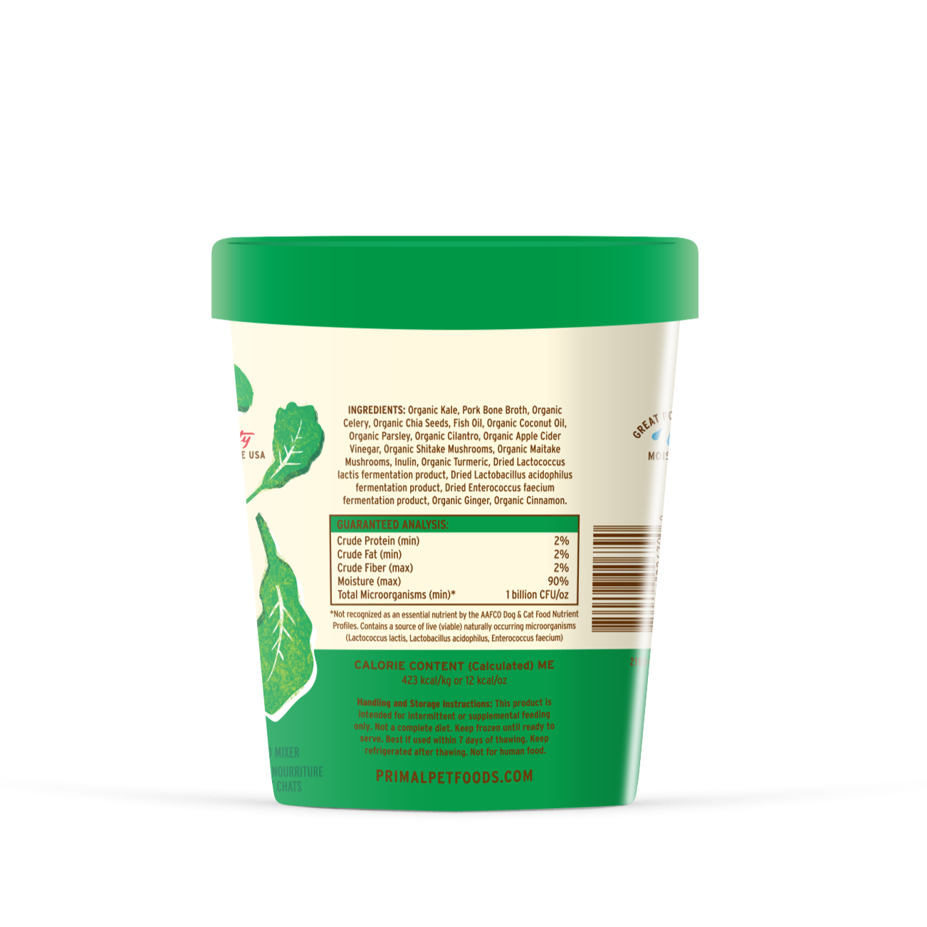 Fresh Toppers for Cat & Dog Food - Power Greens Recipe
