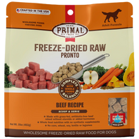 Freeze-Dried Raw Pronto <br> Beef Recipe