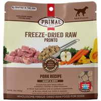 Freeze-Dried Raw Pronto <br> Pork Recipe