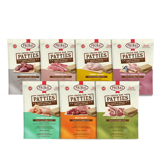 Frozen Raw Patties Dog Food