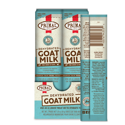Dehydrated Goat Milk for Dogs and Cats