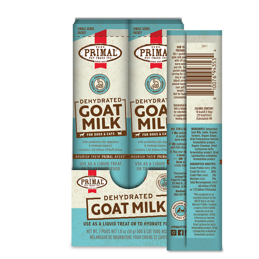 Dehydrated Goat Milk for Dogs and Cats - Sticks