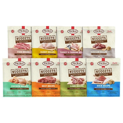 Frozen Raw Nuggets Dog Food