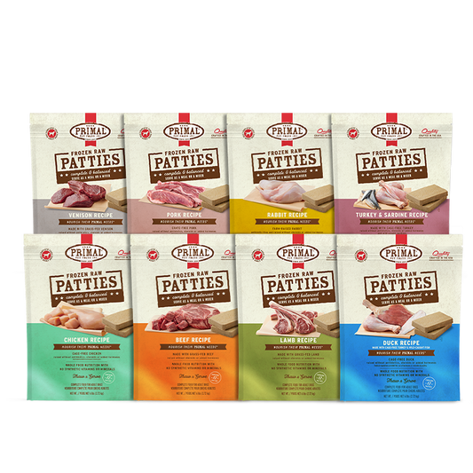 Frozen Raw Patties Dog Food