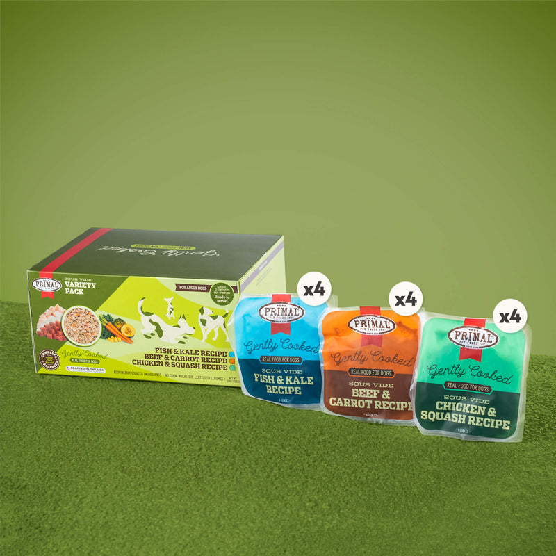 Photograph of interior packs included in variety pack, each of the three flavors
