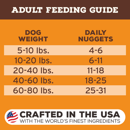 Freeze-Dried Raw Nuggets Dog Food <br> Beef Recipe