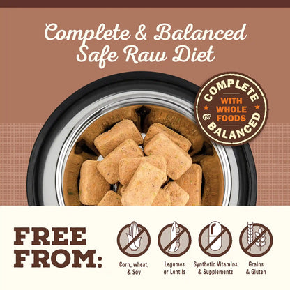 Freeze-Dried Raw Nuggets Dog Food <br> Pork Recipe