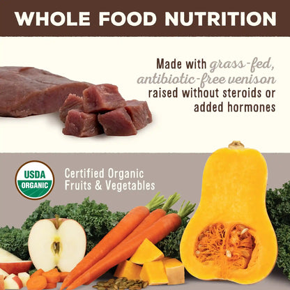 Freeze-Dried Raw Nuggets Dog Food <br> Venison Recipe