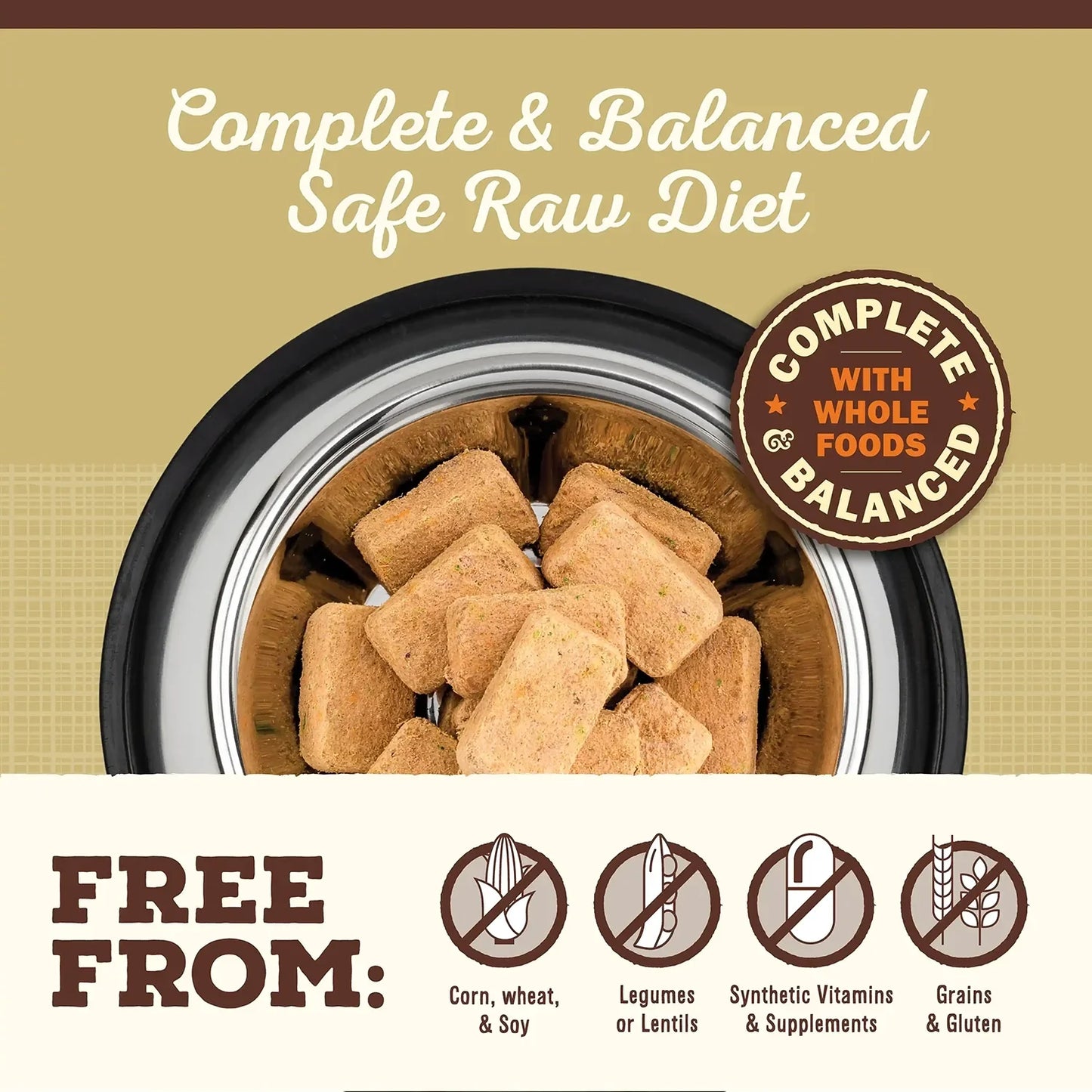 Freeze-Dried Raw Nuggets Cat Food <br> Venison Recipe