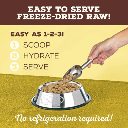 Freeze-Dried Raw Scoopable Pronto Dog Food <br> Puppy Recipe