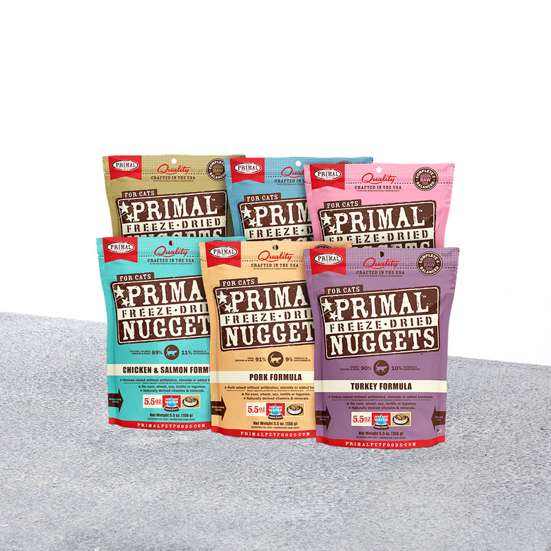 Feline Freeze-Dried Nuggets <br> Select Protein