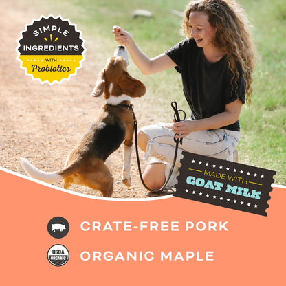 Freeze-Dried Raw Dog Treats <br> You Maple My Day