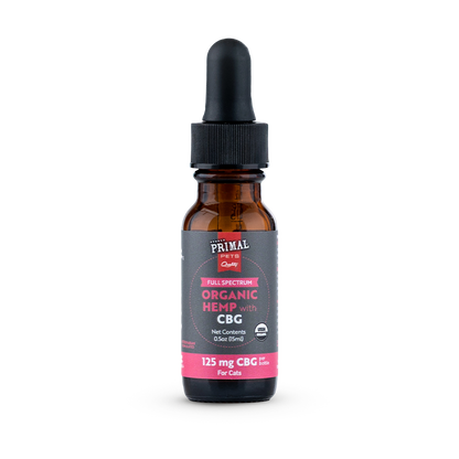 Supplements for Cats - 125mg CBG per Bottle