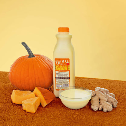 Raw Goat Milk for Cats & Dogs <br> Pumpkin Spice Recipe