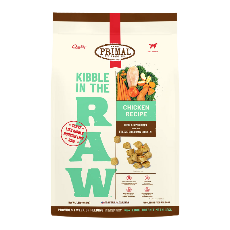 Kibble in the Raw <br> Chicken Recipe