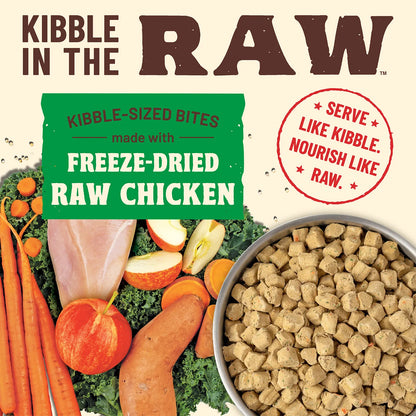 Kibble in the Raw Dog Food <br> Small Breed Chicken Recipe