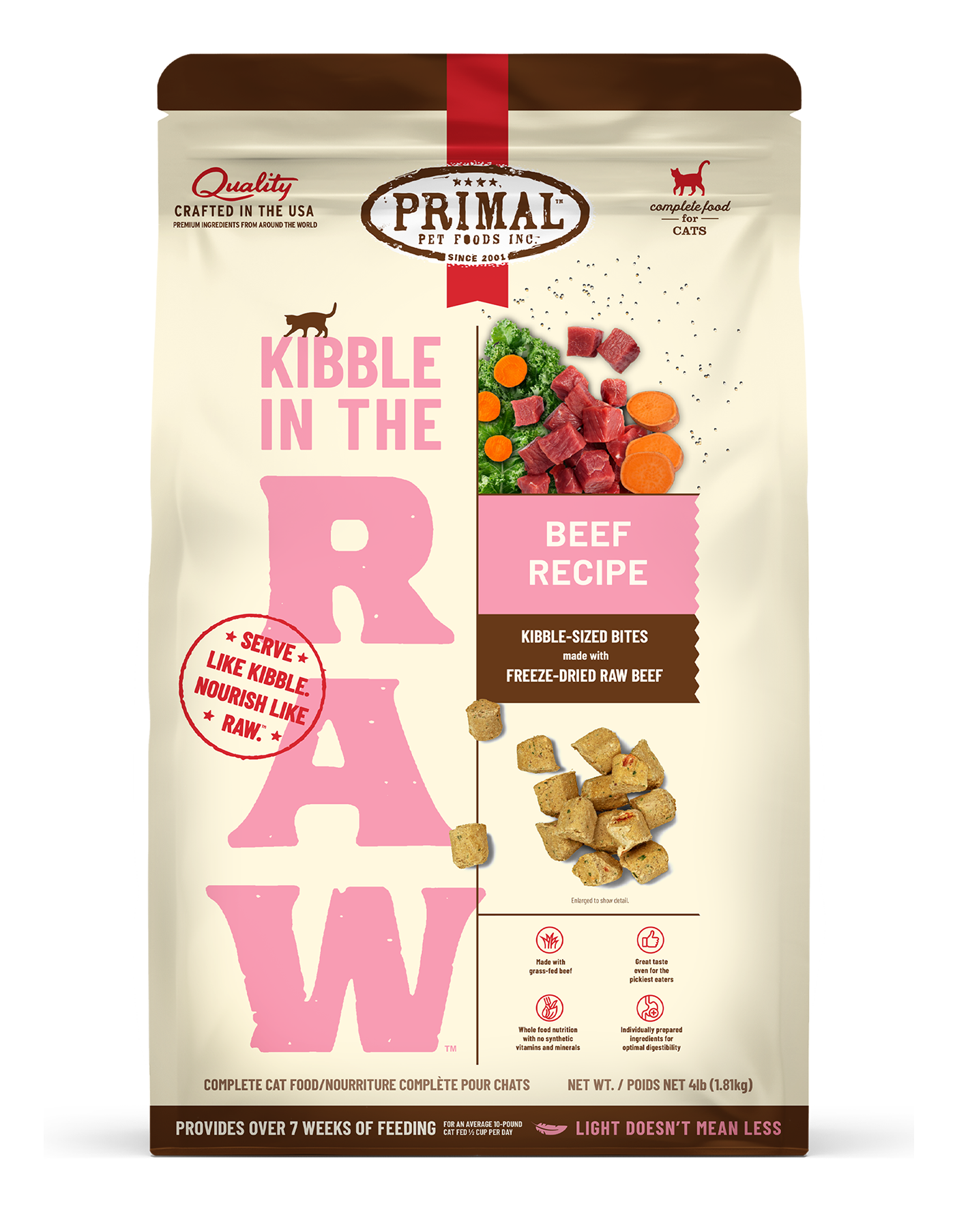 Rodent Kibble Kibble in the Raw Food for Dogs – Primal Pet Foods