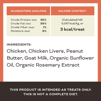 Freeze-Dried Raw Dog Treats - You're My Butter Half