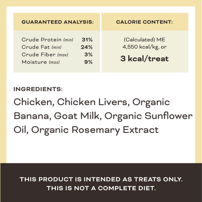 Freeze-Dried Raw Dog Treats - Peelin’ Fantastic