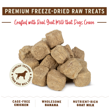 Freeze-Dried Raw Dog Treats - Peelin’ Fantastic