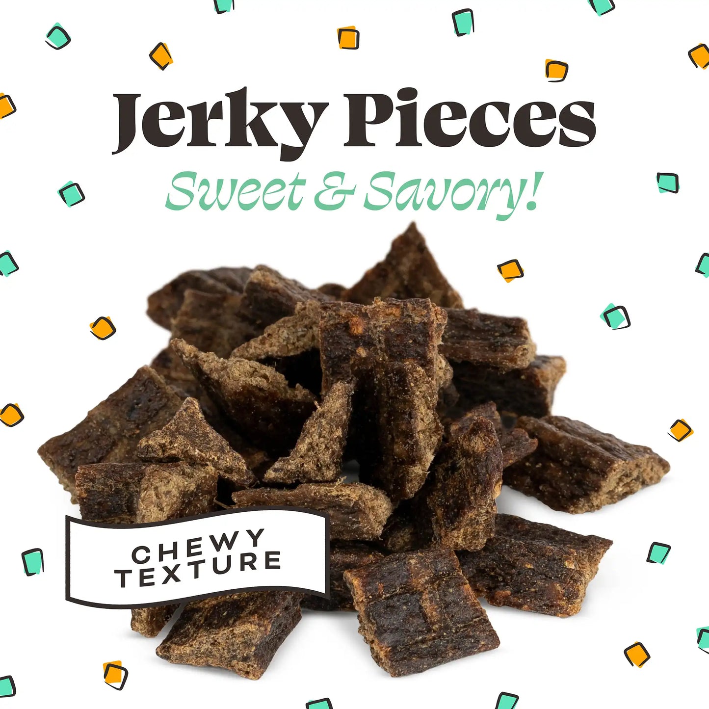 Give Pieces a Chance Jerky Treats for Dogs <br> Beef Recipe