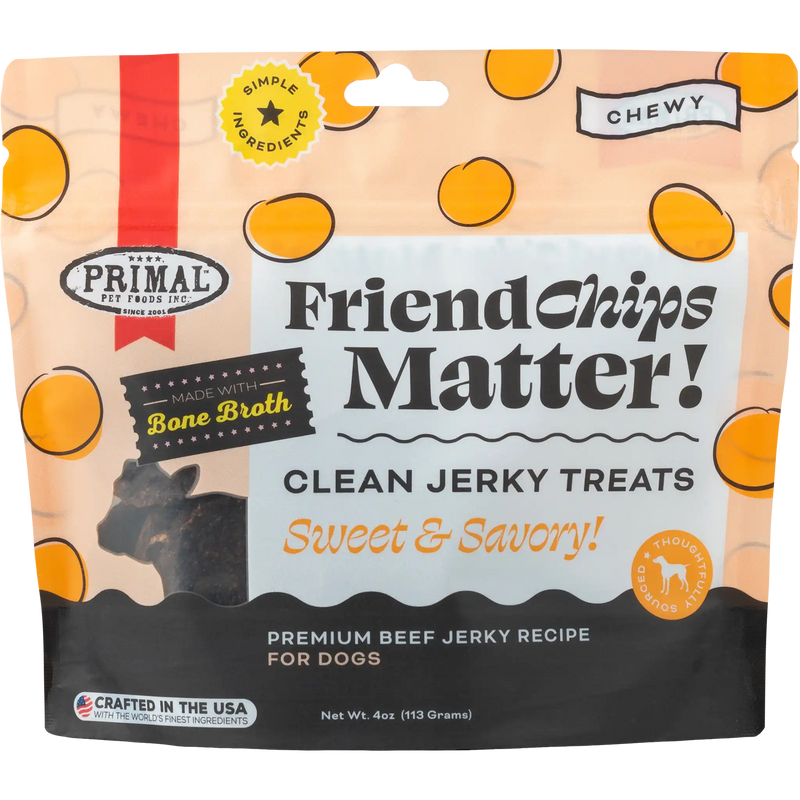FriendChips Matter <br> Beef Jerky Chips – for Dogs