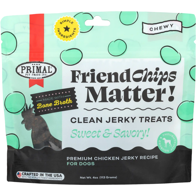 FriendChips Matter <br> Chicken Jerky Chips – for Dogs