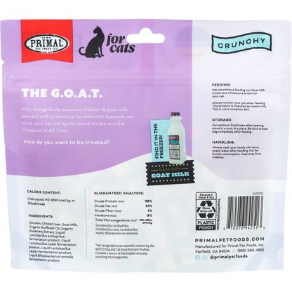 Freeze-Dried Raw Cat Treats <br> The G.O.A.T.