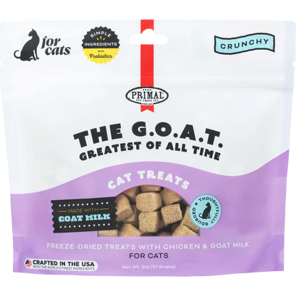 Freeze-Dried Raw Cat Treats <br> The G.O.A.T.