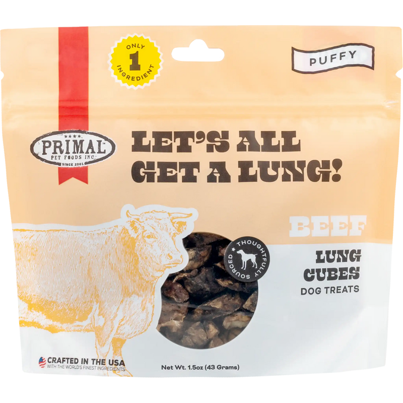 Let's All Get a Lung <br>Beef Lung Treats – for Dogs