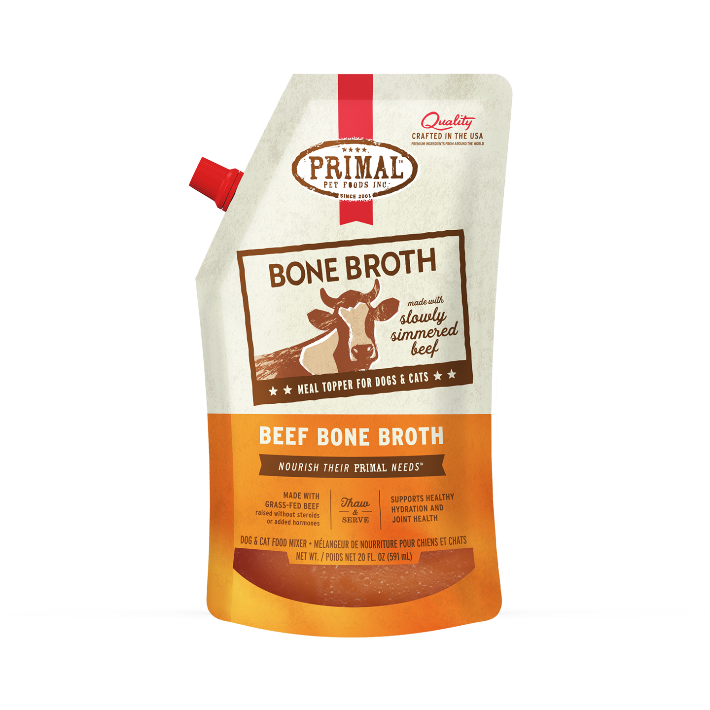 Bone Broth for Cats and Dogs <br> Beef Recipe