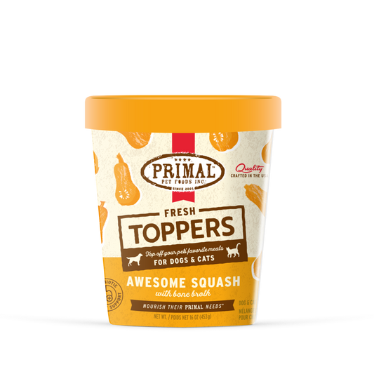 Fresh Toppers for Cat & Dog Food - Awesome Squash Recipe