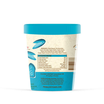 Fresh Toppers for Cat & Dog Food - Omega Mussels Recipe