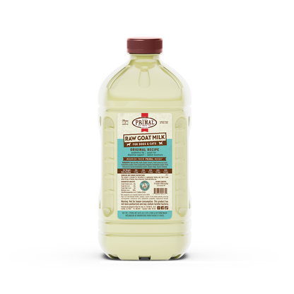 Raw Goat Milk for Cats & Dogs <br> Original Recipe