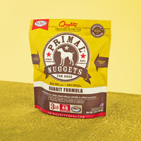 Canine Raw Frozen Nuggets <br> Rabbit