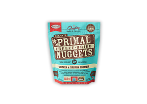 Package of Primal cat food - Freeze Dried Nuggets