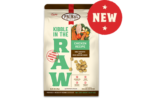 Package of Primal dog food - Pronto